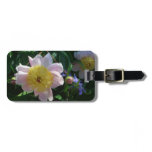 Pink and Yellow Peonies Beautiful Floral Luggage Tag