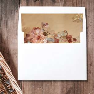 Pink and Yellow Roses – Franz Bischoff Envelope Liner