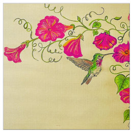 Pink and Yellow Spring Fabric