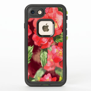 Pink and Yellow Watercolor Roses With Greenery