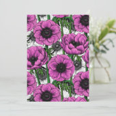 Pink anemone garden (Standing Front)