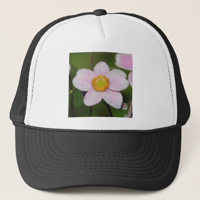 Pink Anemone Trucker Hat (Front)