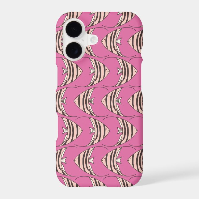 Pink Angel Fish Case-Mate iPhone Case (Back)