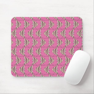 Pink Angel Fish Mouse Pad