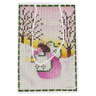 Pink Angel gift bag