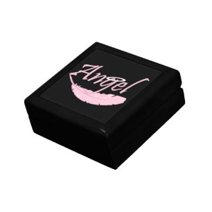 Pink Angel Keepsake Box