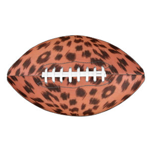 PINK ANIMAL PRINT FOOTBALL