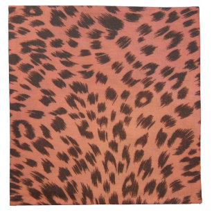 PINK ANIMAL PRINT NAPKIN
