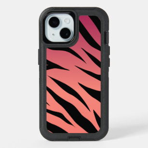 Pink Animal Print iPhone 15 Case
