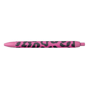 Pink Animal Print Pen