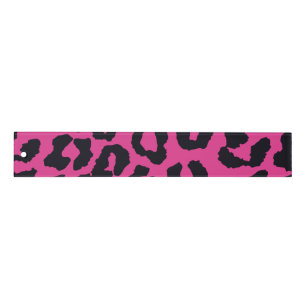 Pink Animal Print Ruler