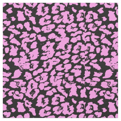 Pink Animal Spots Abstract, Cheetah Like Fabric