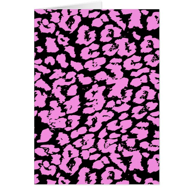 Pink Animal Spots Cards (Front)
