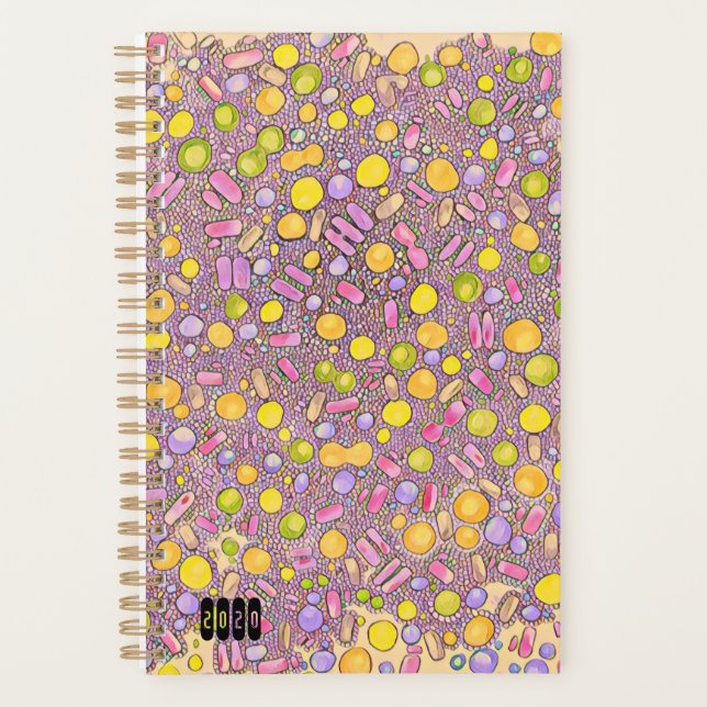 Pink Annihilation, pencil drawing Planner (Front)