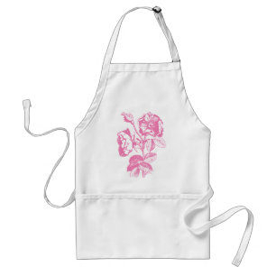 Pink Antique Pink Adult Apron