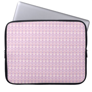Pink Argyle Laptop Sleeve