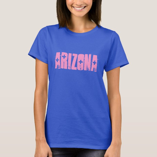 Pink Arizona T-Shirt (Front)