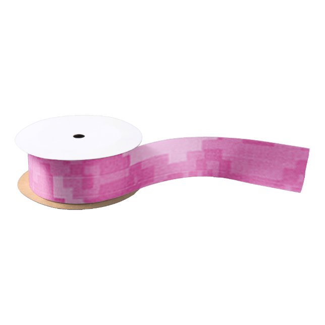 Pink ARMY ACU Camo Camouflage Satin Ribbon (Spool)