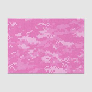 Pink ARMY ACU Camo Camouflage Tissue Paper