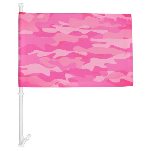 Pink army camo camouflage car window flag