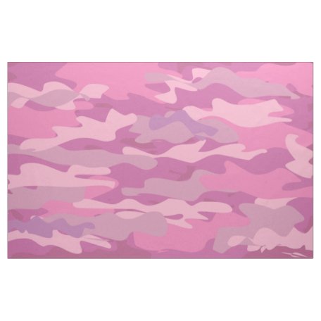 Rose Gold Camouflage Camo Military Fabric | Zazzle