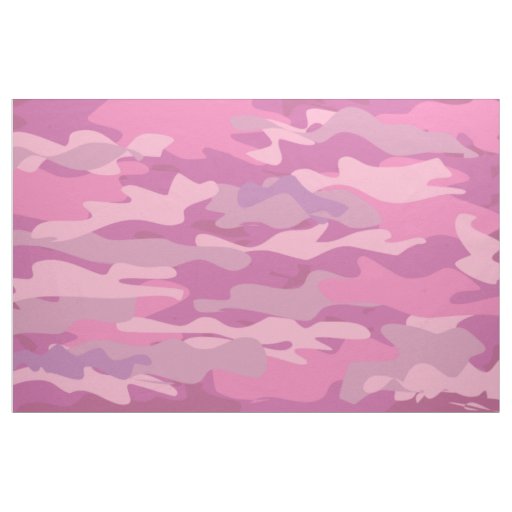 Pink army camo military camouflage pattern fabric