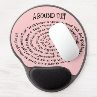 Pink Around To It Gel Mouse Pad