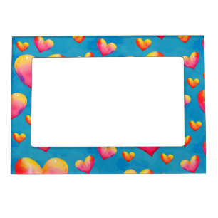 Pink Arts for Hearts Heart Health Clipart Heart Cr Magnetic Frame