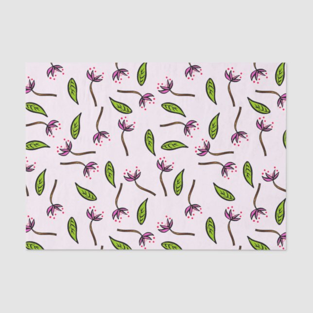 Pink As Couture B Tissue Paper (Front)