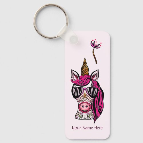 Pink As Couture Keychain