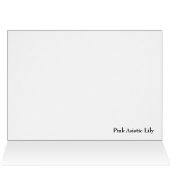 Pink Asiatic Lily Closeup Cards (Inside Horizontal (Top))