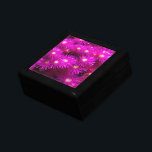 Pink Aster Flowers Gift Box<br><div class="desc">A nice floral theme, with a lively bunch of pink aster flowers. These bright fuschia colored daisies have starry shaped flower heads. Vibrant vivid color. For gardeners, naturalists, florists, horticulturalists and anyone who loves flowers.</div>