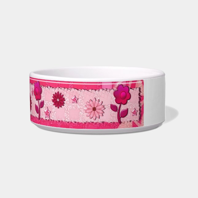 Pink at Play Jeweled Bowl (Right)