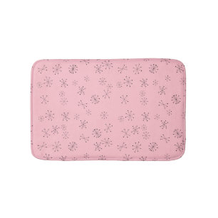 Pink Atomic Age Bathroom Mat
