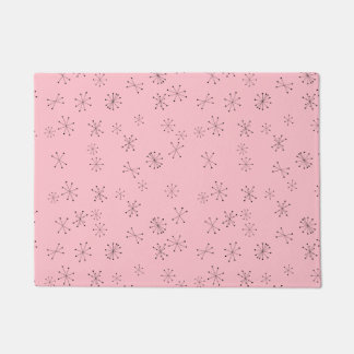 Pink Atomic Age Doormat