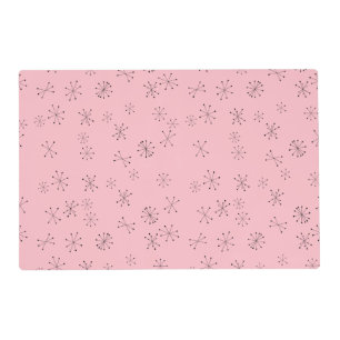 Pink Atomic Age Placemat
