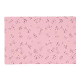 Pink Atomic Age Placemat