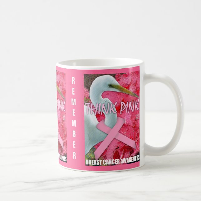 Pink Awareness Coffee Mug (Right)