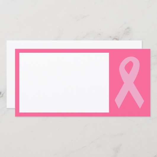 Pink Awareness Ribbon (Front/Back)