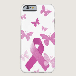 Pink Awareness Ribbon Barely There iPhone 6 Case