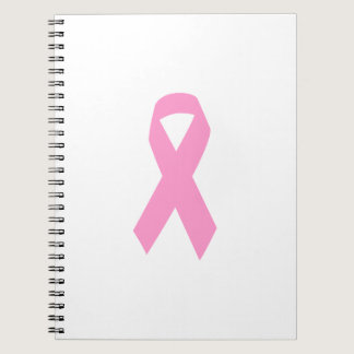 Pink Awareness Ribbon Notebook