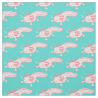 Pink Axolotl Pattern