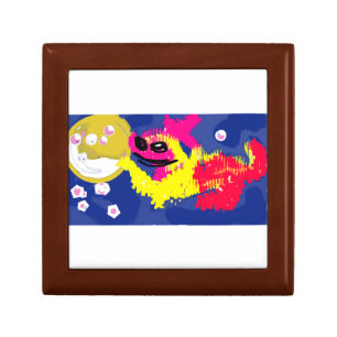 Pink axolotl Summer Gift Box