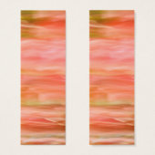 Pink Azalea Abstract Bookmarks (Front & Back)