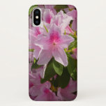 Pink Azalea Bush Spring Floral iPhone XS Case