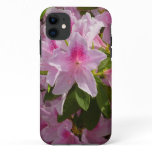 Pink Azalea Bush Spring Floral iPhone 11 Case
