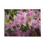 Pink Azalea Bush Spring Floral Doormat