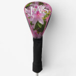 Pink Azalea Bush Spring Floral Golf Head Cover