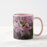 Pink Azalea Bush Spring Floral Mug