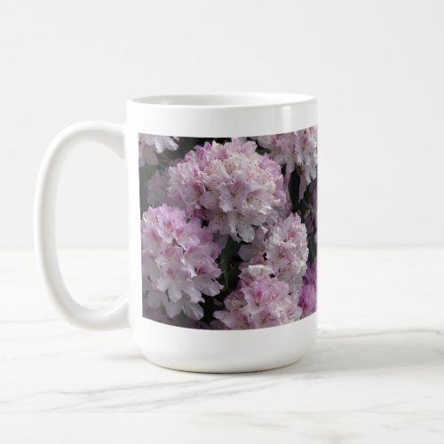 Pink Azaleas Rhododendron Garden Flowers Coffee Mug